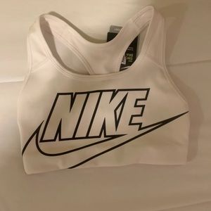 Nike swoosh sports bra
